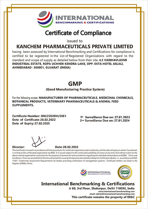 Certifications Kanchem certifications-kanchem